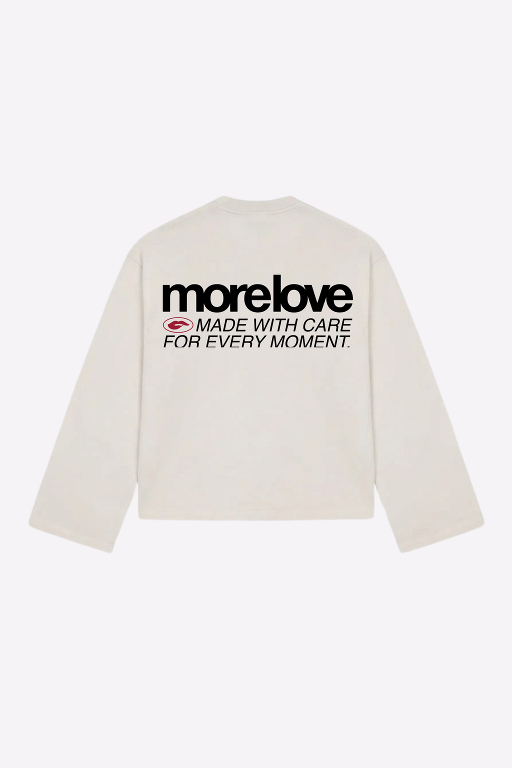 White Longsleeve More Love