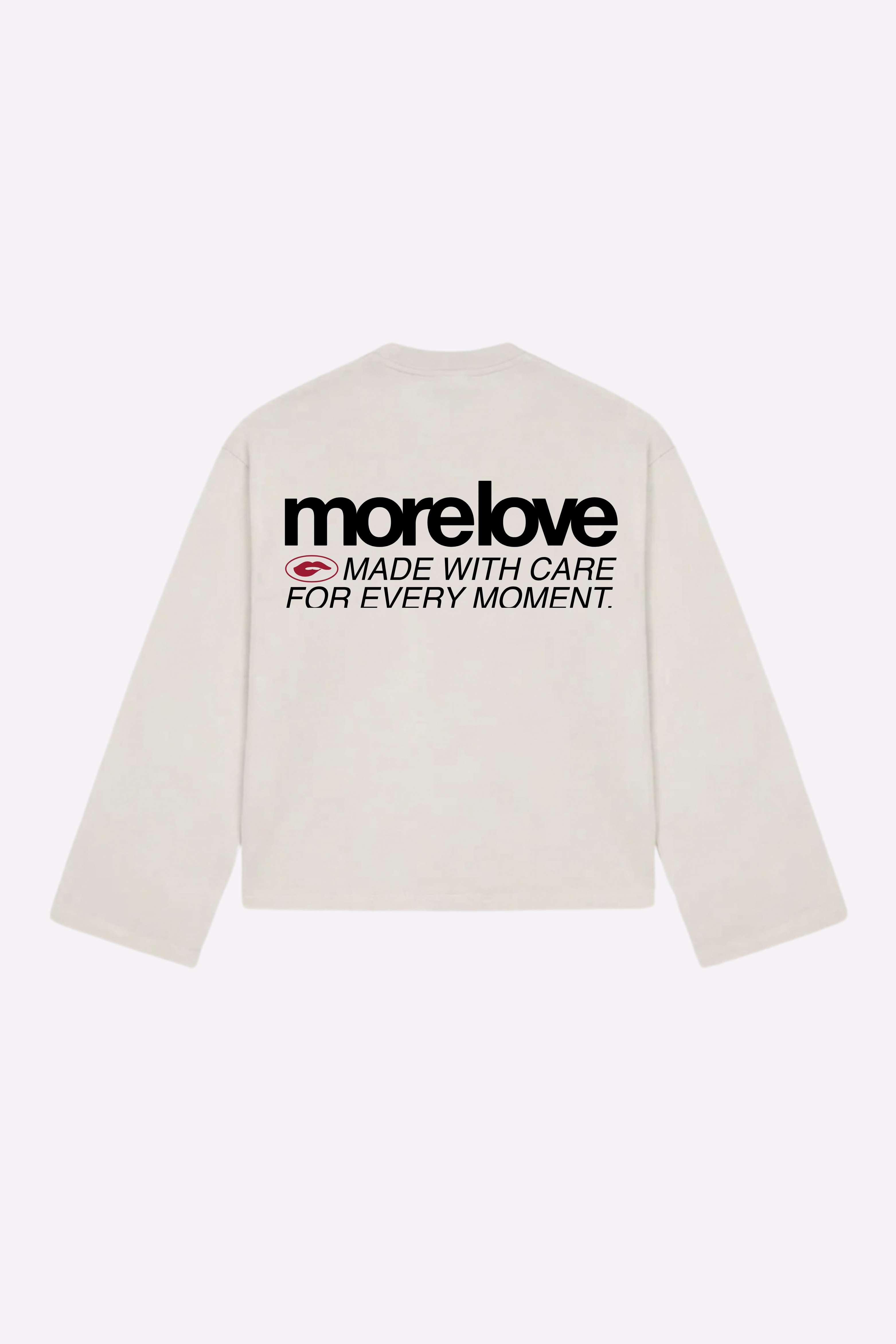 White Longsleeve More Love