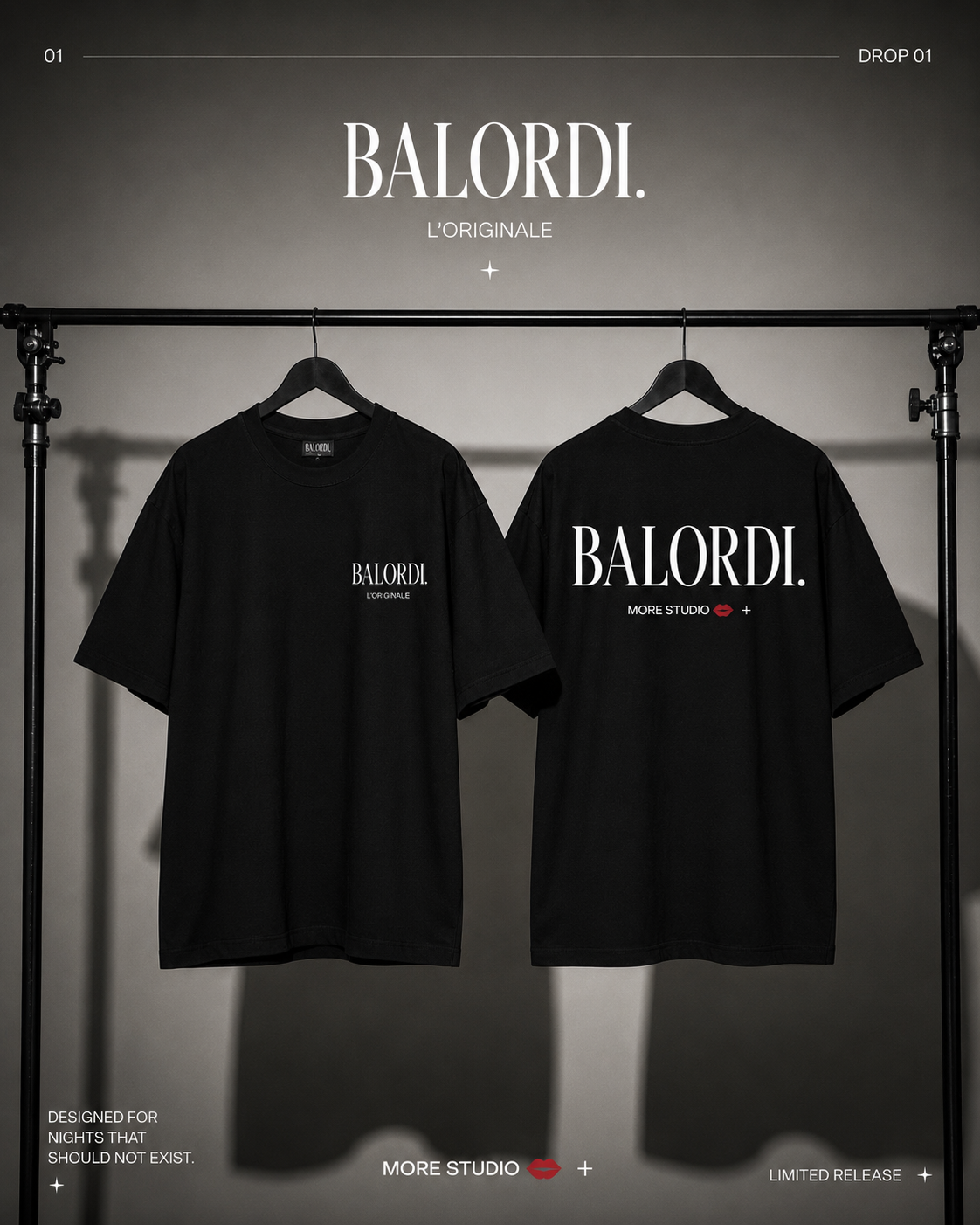 Tee I Balordi x MoreStudio