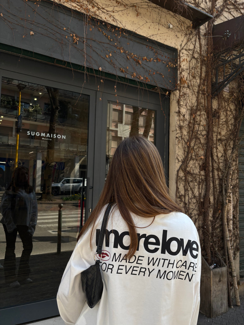 White Longsleeve More Love