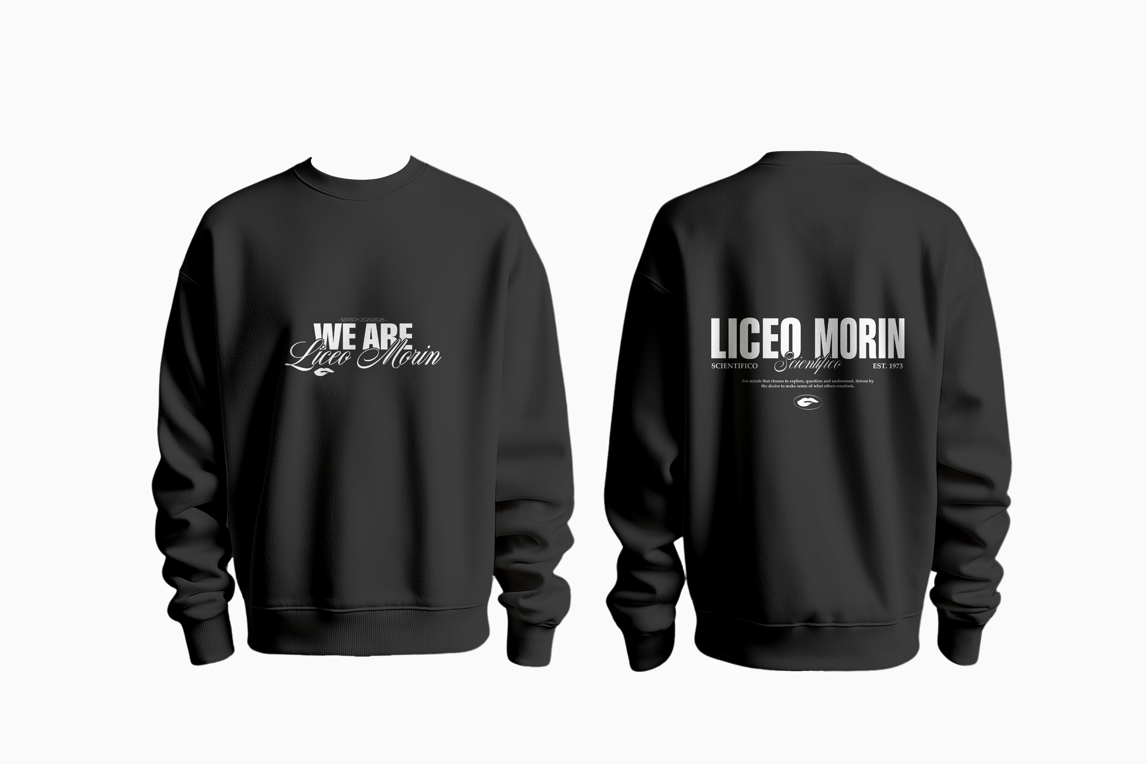 Felpa Girocollo Morin Basic Edition