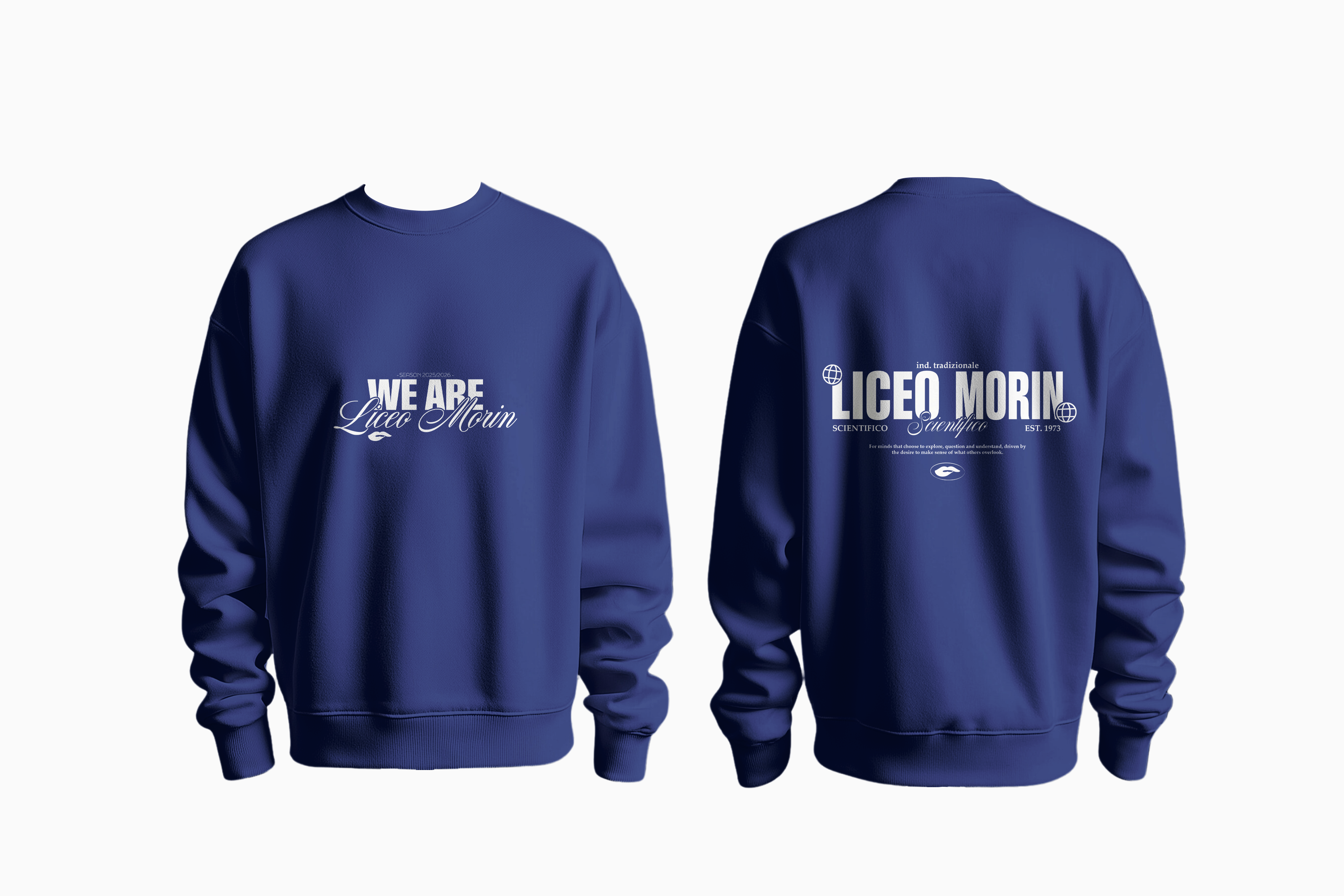 Felpa Girocollo Morin Basic Edition Tradizionale