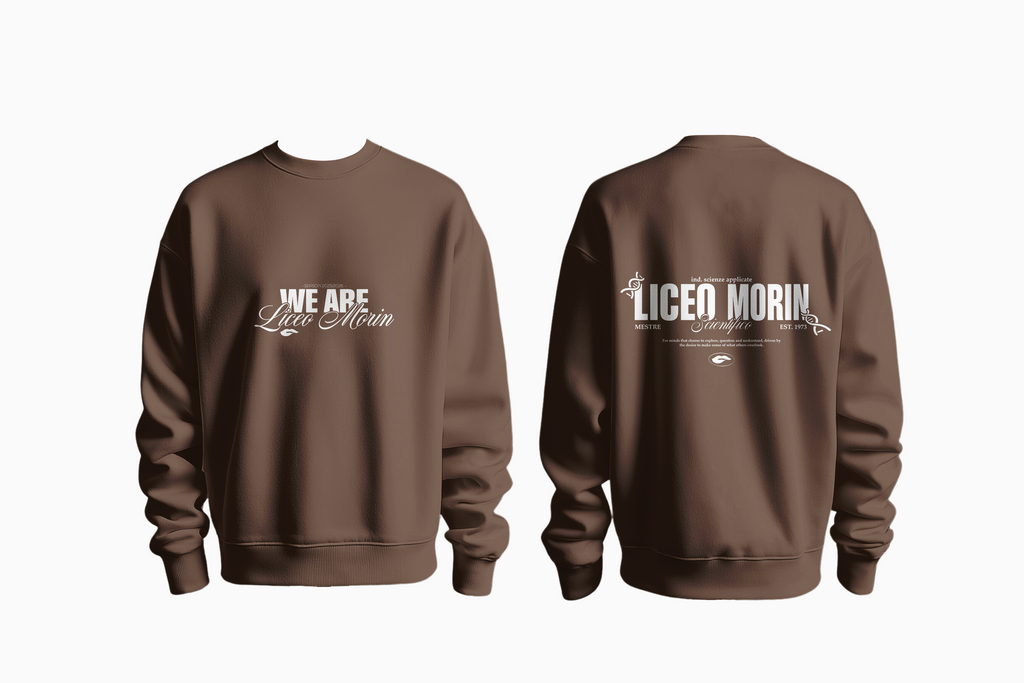 Felpa Girocollo Morin Basic Edition Applicate