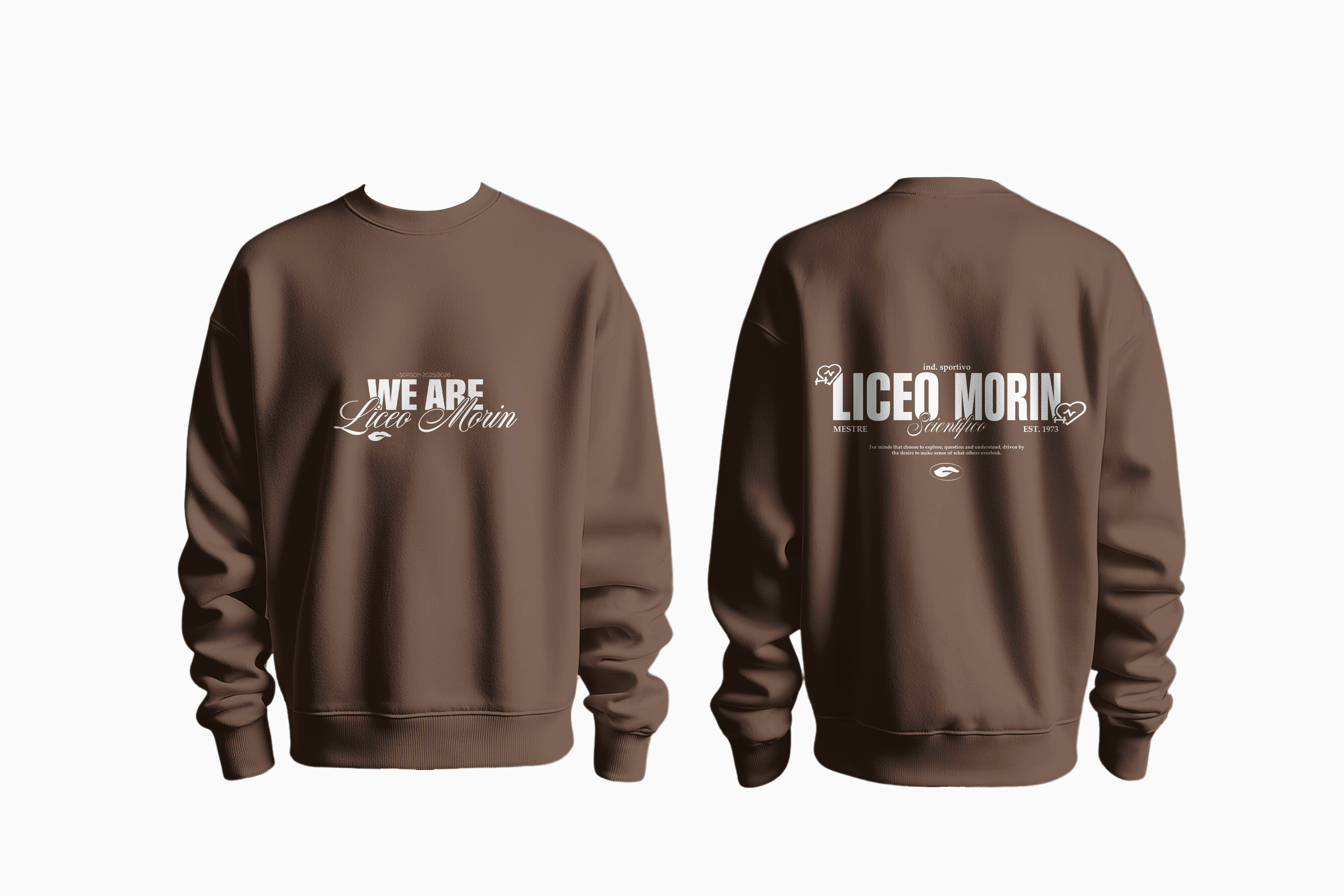 Felpa Girocollo Morin Basic Edition Sportivo