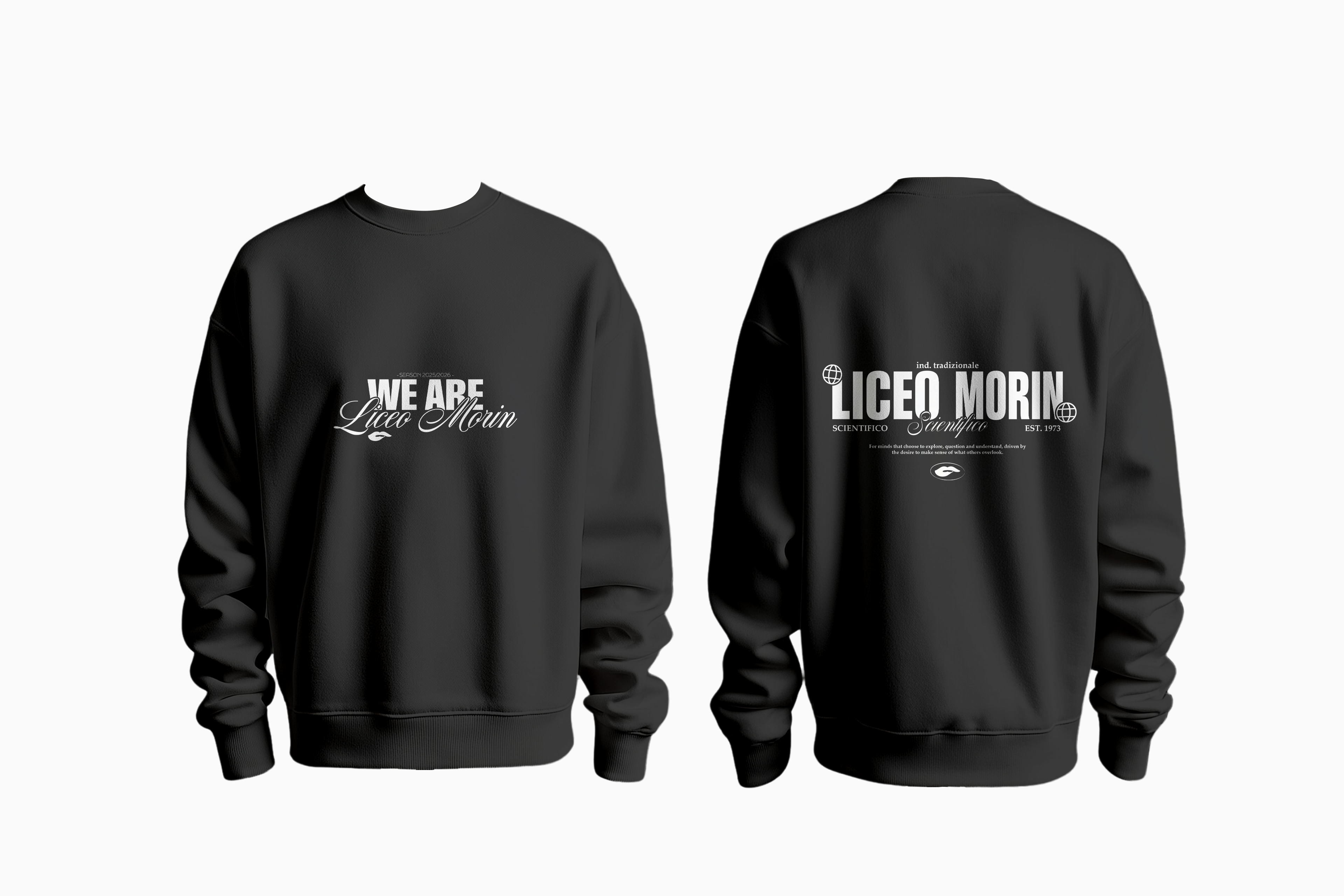 Felpa Girocollo Morin Basic Edition Tradizionale