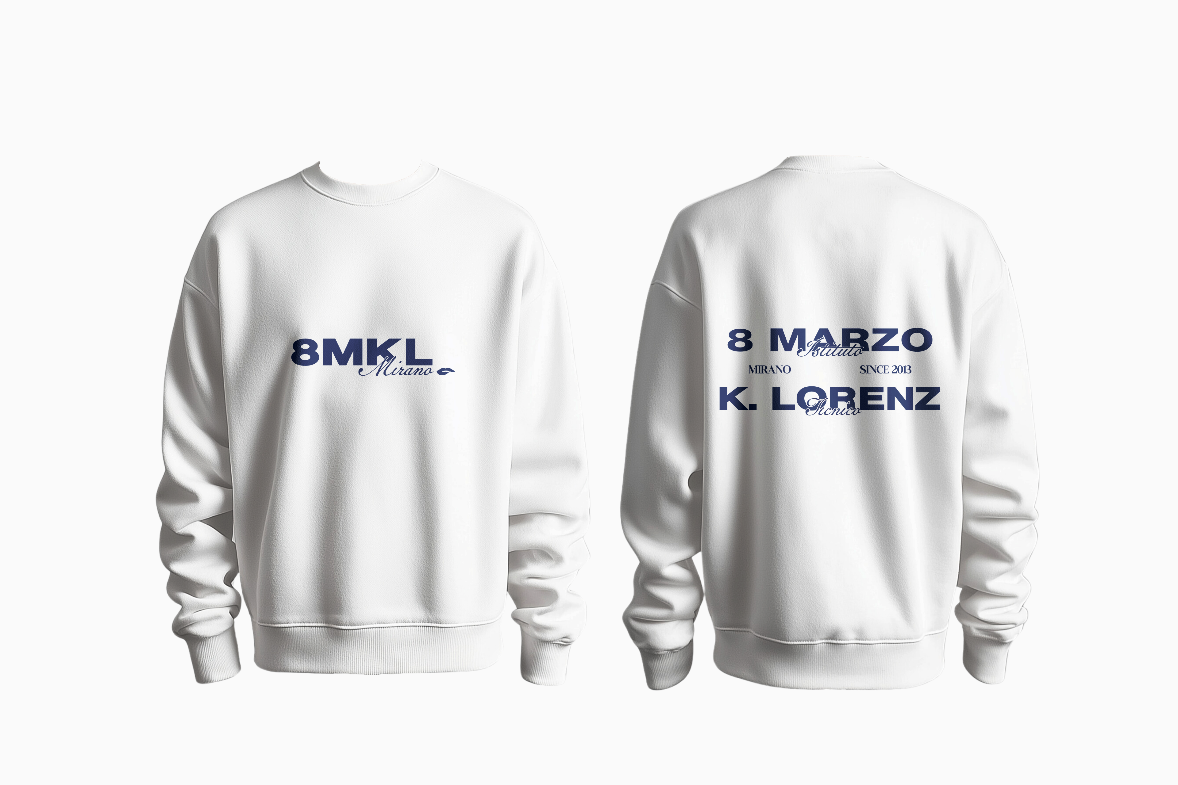 Felpa Girocollo 8 Marzo-K.Lorenz Basic Edition