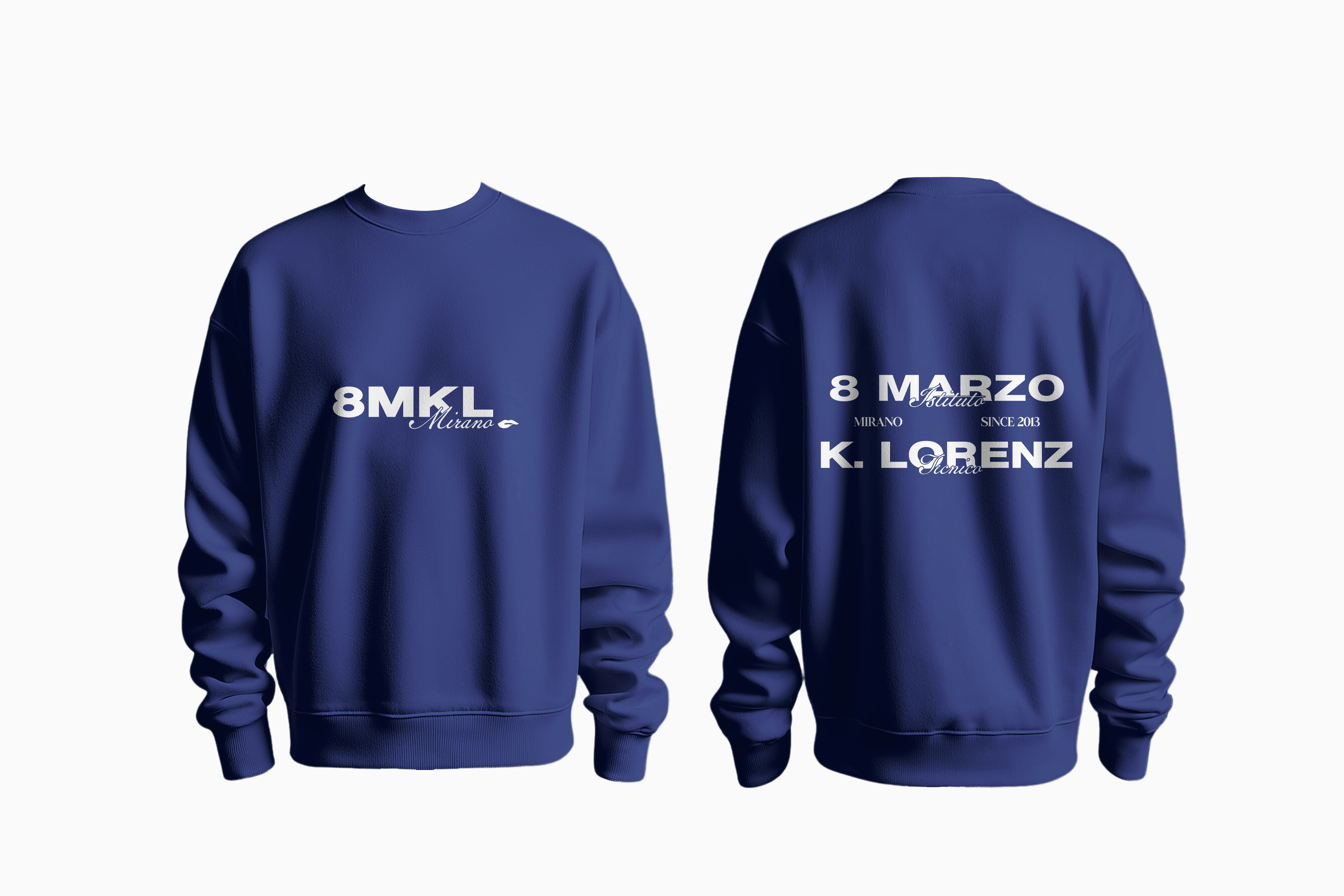 Felpa Girocollo 8 Marzo-K.Lorenz Basic Edition