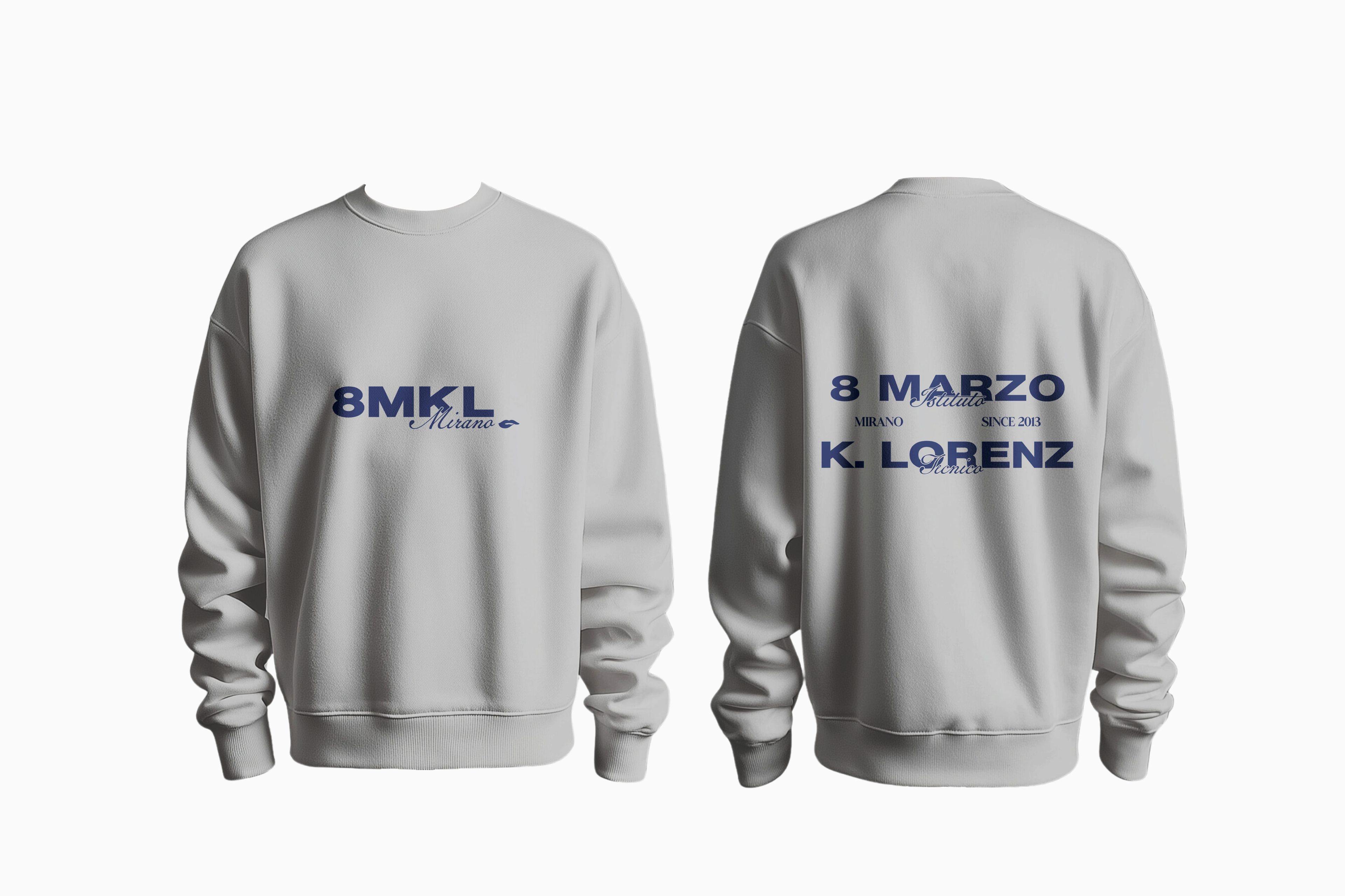 Felpa Girocollo 8 Marzo-K.Lorenz Basic Edition