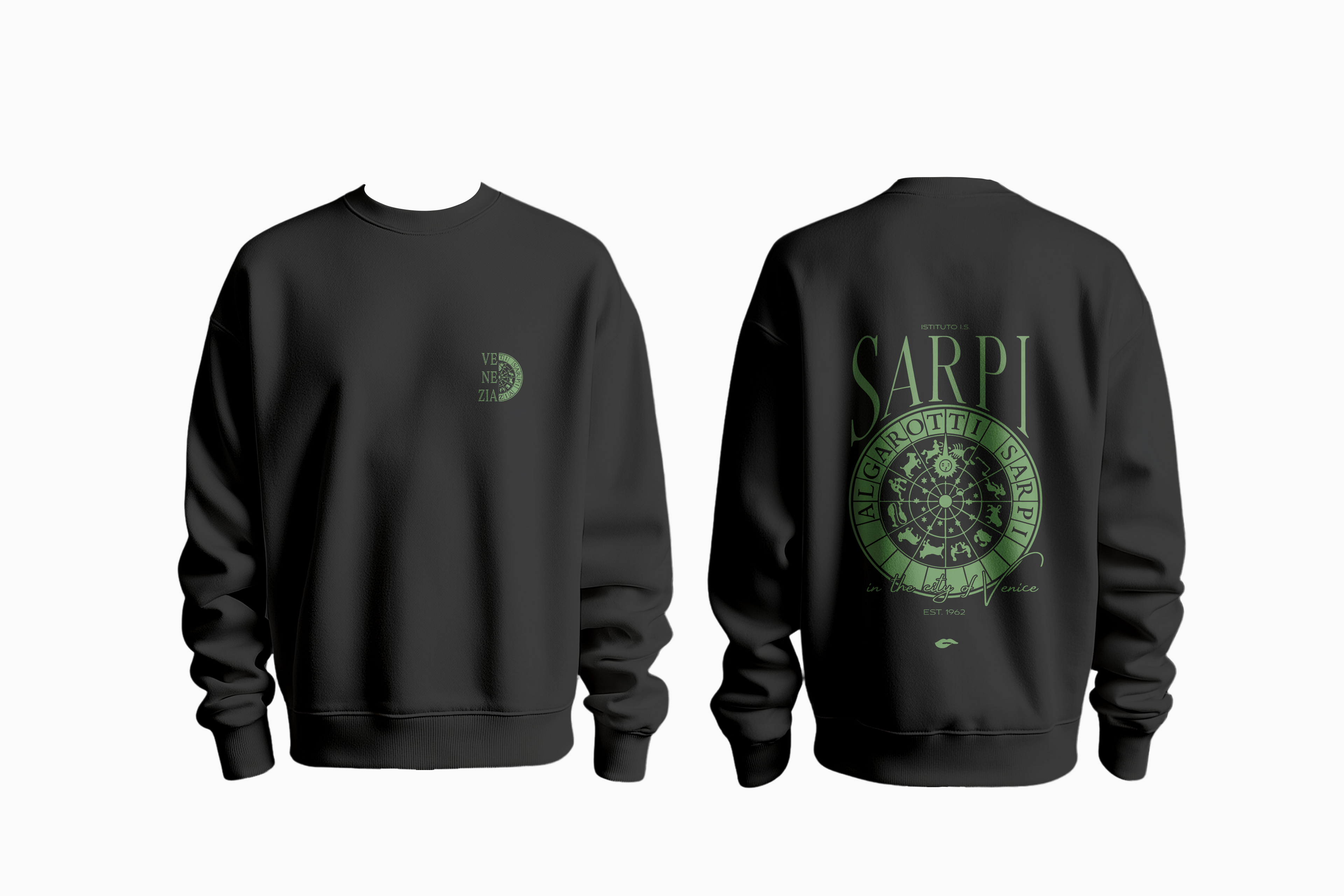 Felpa Girocollo Rivisitata Sarpi