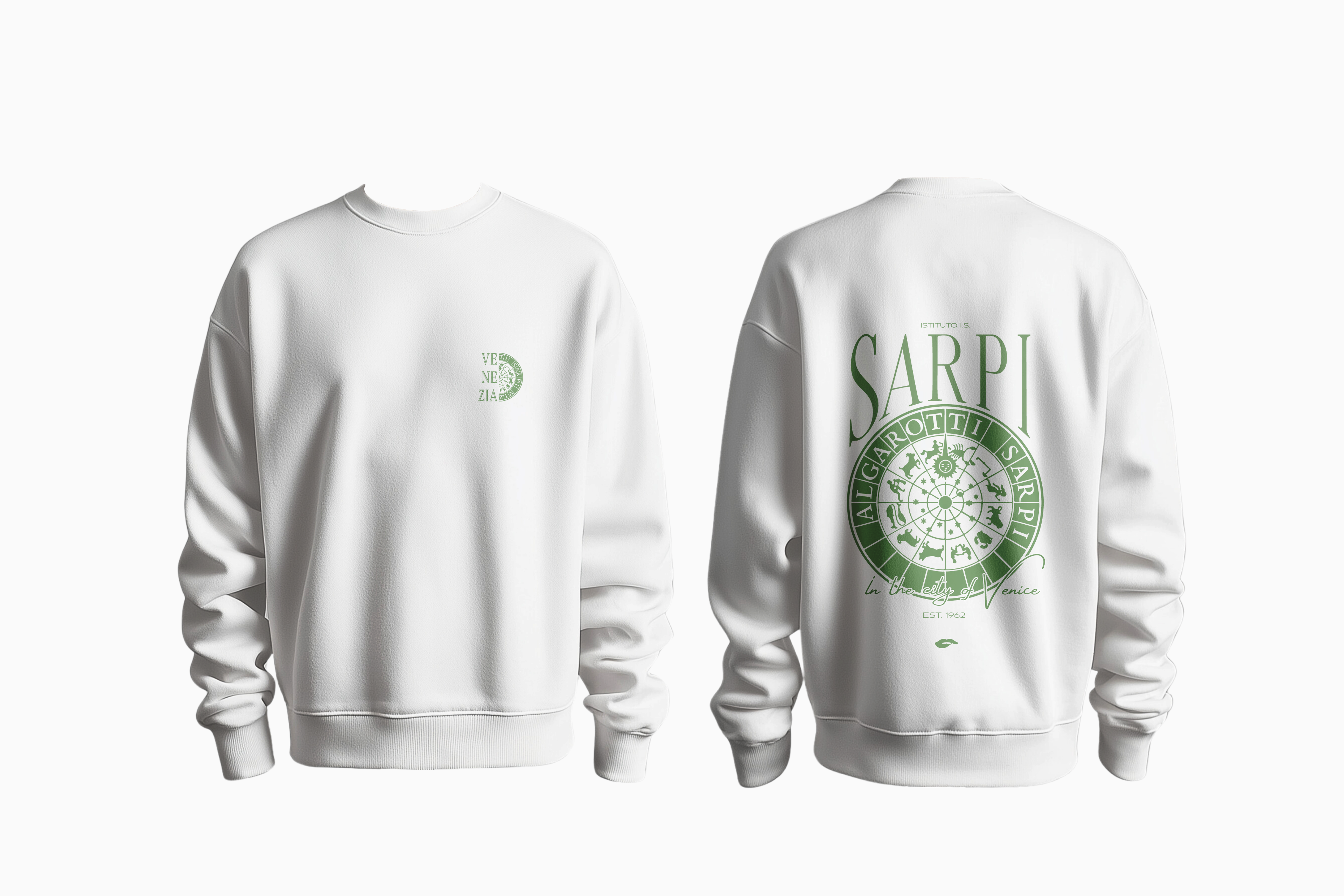 Felpa Girocollo Rivisitata Sarpi