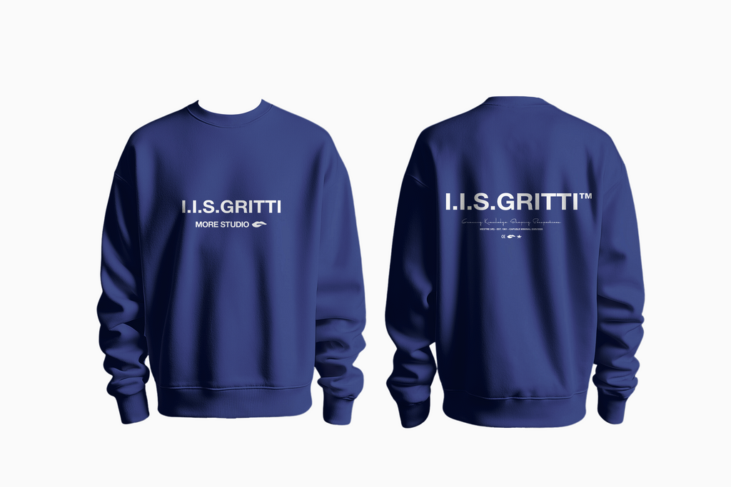 Felpa Girocollo Gritti Minimal Edition