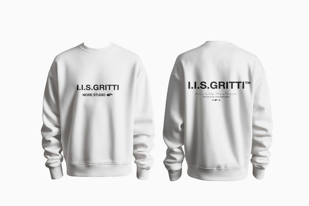 Felpa Girocollo Gritti Minimal Edition