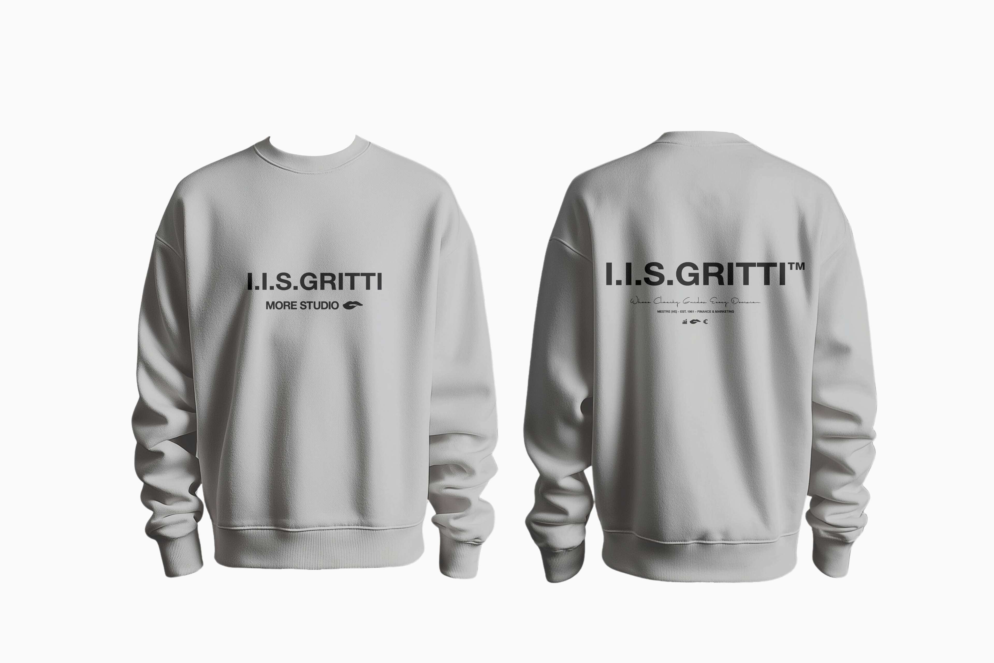 Felpa Girocollo Gritti Finance Edition