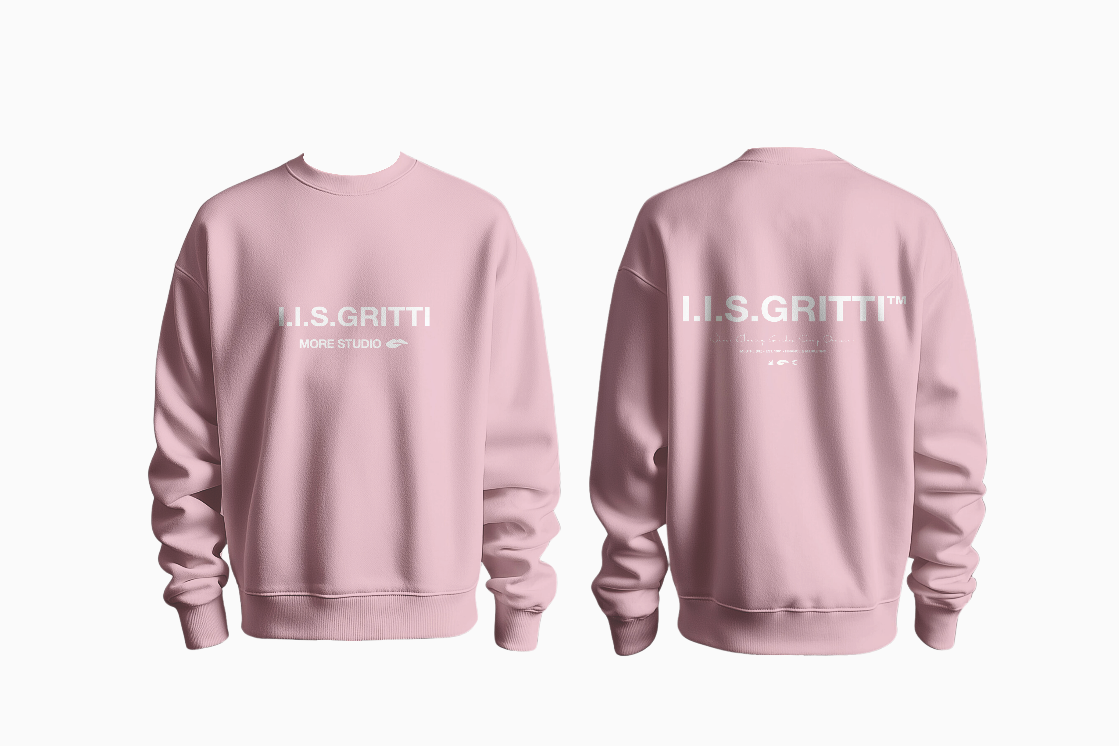 Felpa Girocollo Gritti Finance Edition