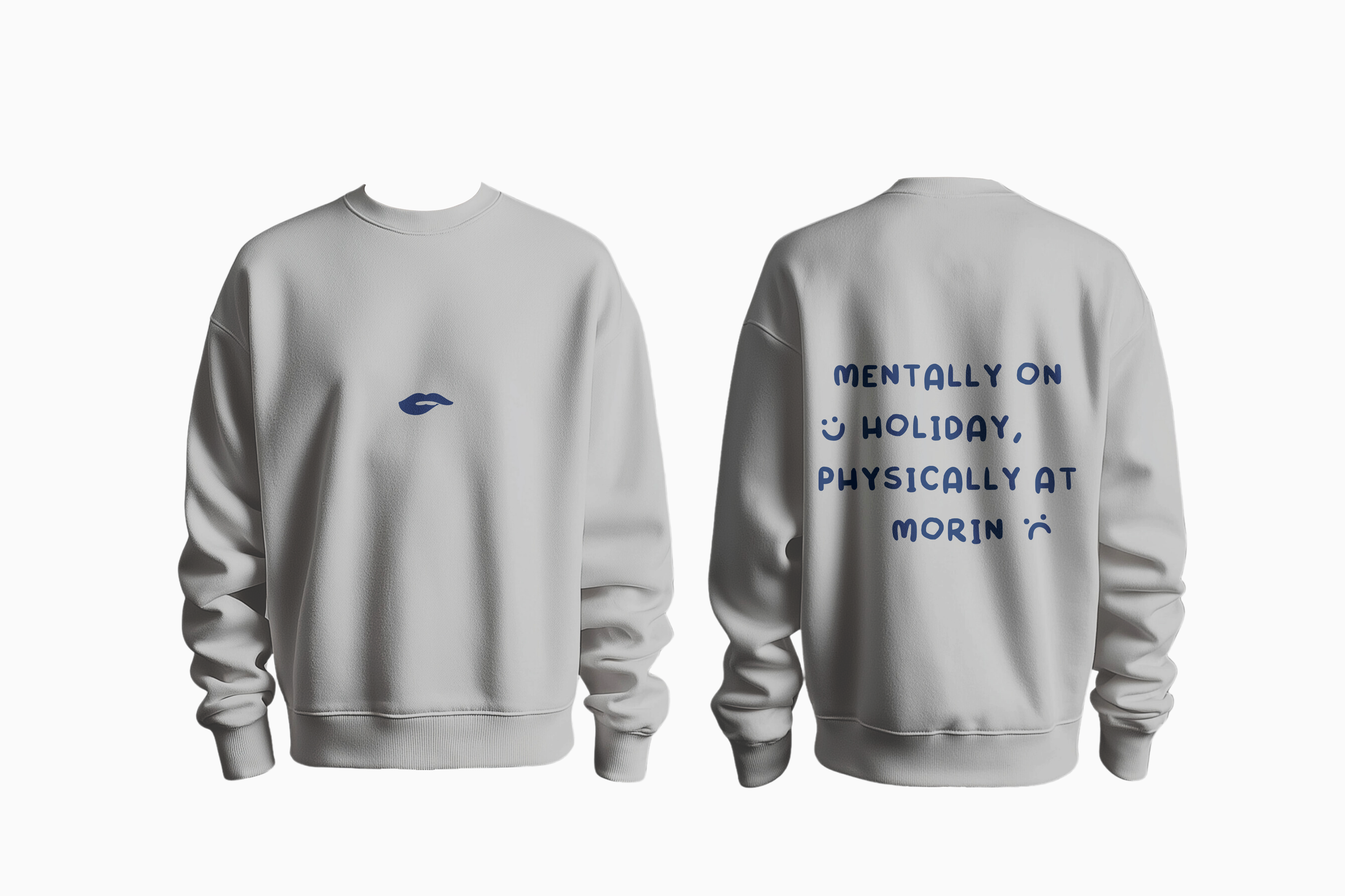 Felpa Girocollo More Studio x Morin Mentally