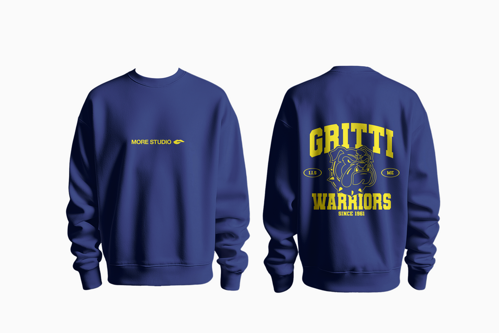 Felpa Girocollo Gritti Warriors Edition